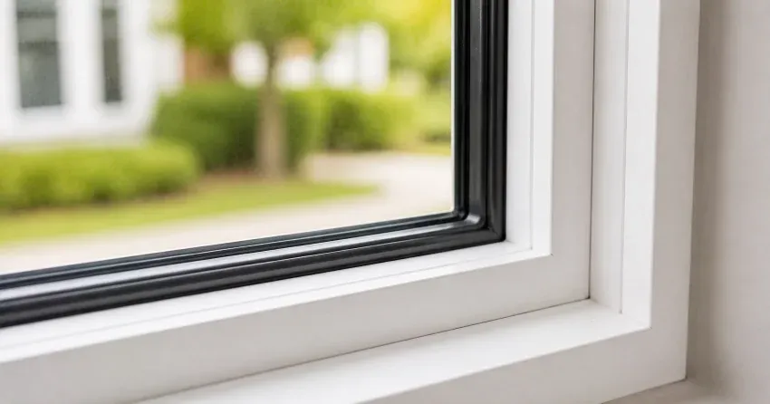 technician repairing window and door hardware in Springwater home