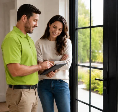 Bright living space with new windows by Windows & Doors Springwater