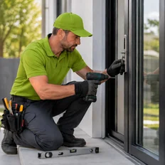 Freshly installed replacement windows
